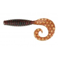 Приманка силіконова на хижака, ZEOX Comma Grub, довжина 3,4 дюймів, 7шт/уп, колір №003 MRF